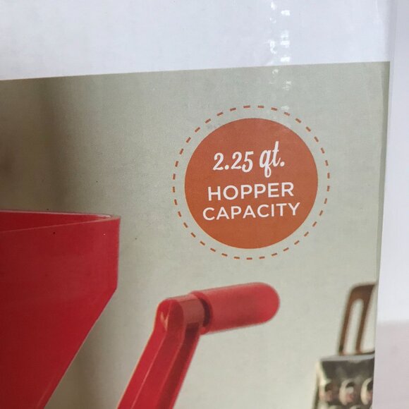 Farm To Table Tomato Press With 2.25 Qt Hopper Capacity Red - Picture 4 of 6